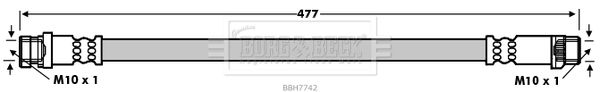 BORG & BECK Pidurivoolik BBH7742